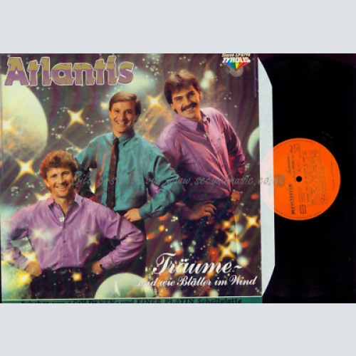 LP--ATLANTIS TRÄUME SIND WIE BLÄTTER IM WIND
