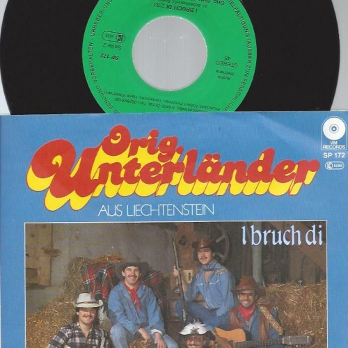 7" Orig. Unterländer Aus Liechtenstein – Ä Gitarre, Es Lied