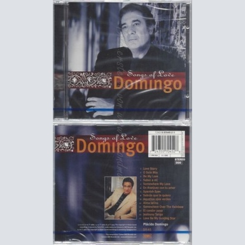CD--NM-SEALED-PLACIDO DOMINGO -2001- -- SONGS OF LOVE