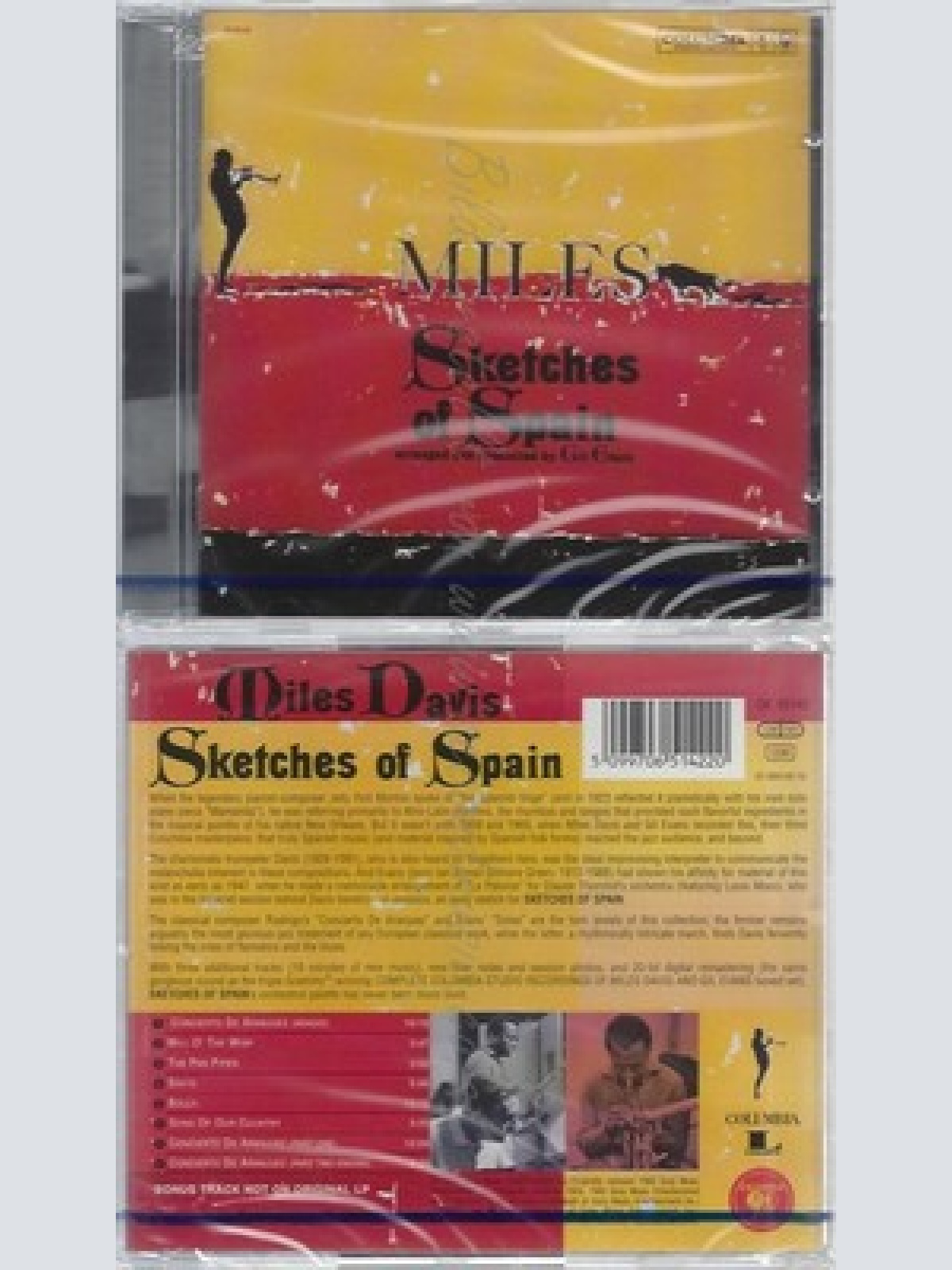 CD--NM-SEALED-MILES DAVIS -1997- -- SKETCHES OF SPAIN