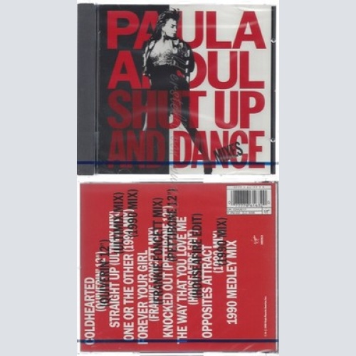 CD--NM-SEALED-PAULA ADBUL--SHUT UP AND DANCE--MIXES