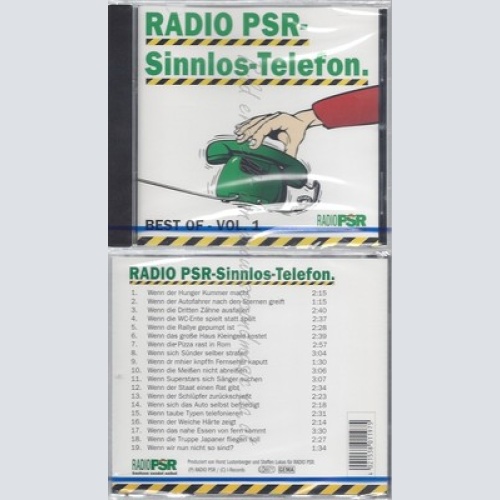 CD--NM-SEALED-RADIO PSR - SINNLOS TELEFON - CD -- BEST OF - VOL. 1