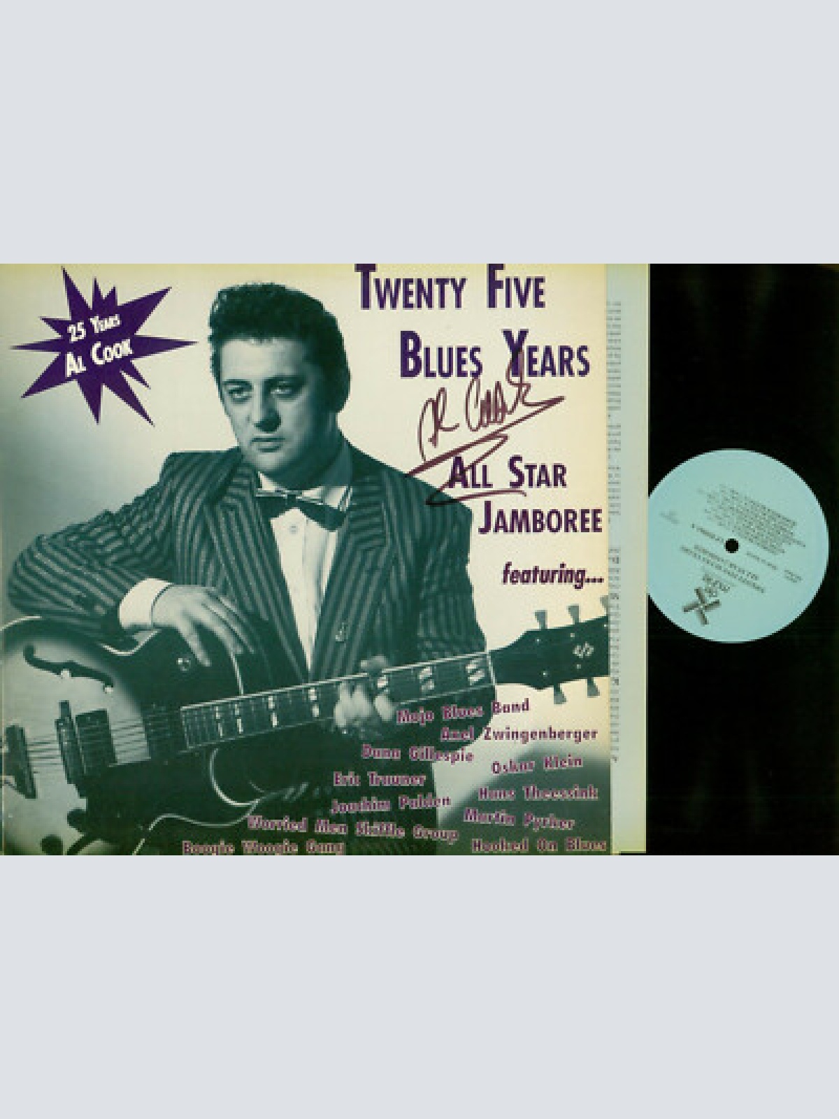 DLP--Al Cook  – 25 Years Al Cook - Twenty Five Blues Years /NM