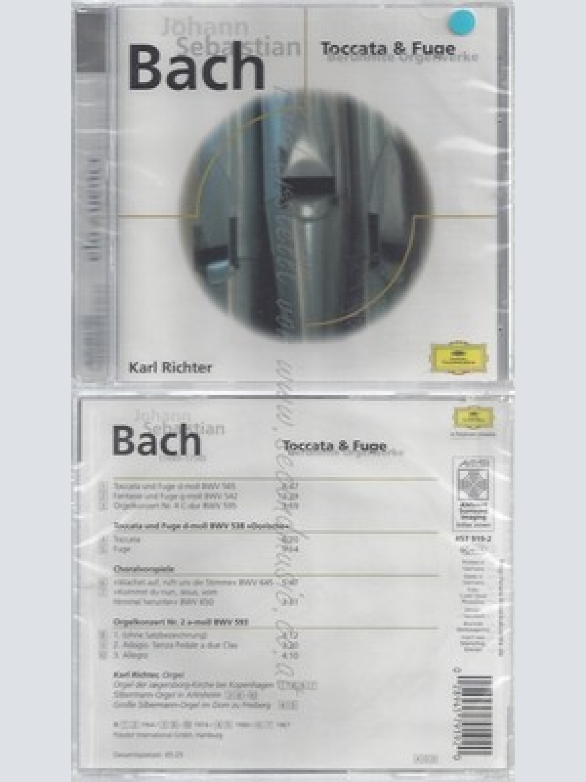 CD--NM-SEALED-KARL RICHTER UND JOHANN SEBASTIAN BACH -KOMPONIST- -1998- -- ELOQ