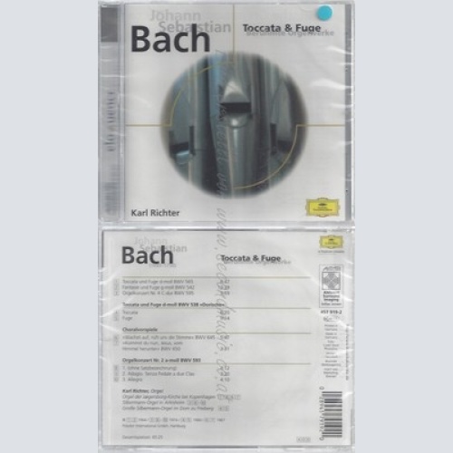 CD--NM-SEALED-KARL RICHTER UND JOHANN SEBASTIAN BACH -KOMPONIST- -1998- -- ELOQ
