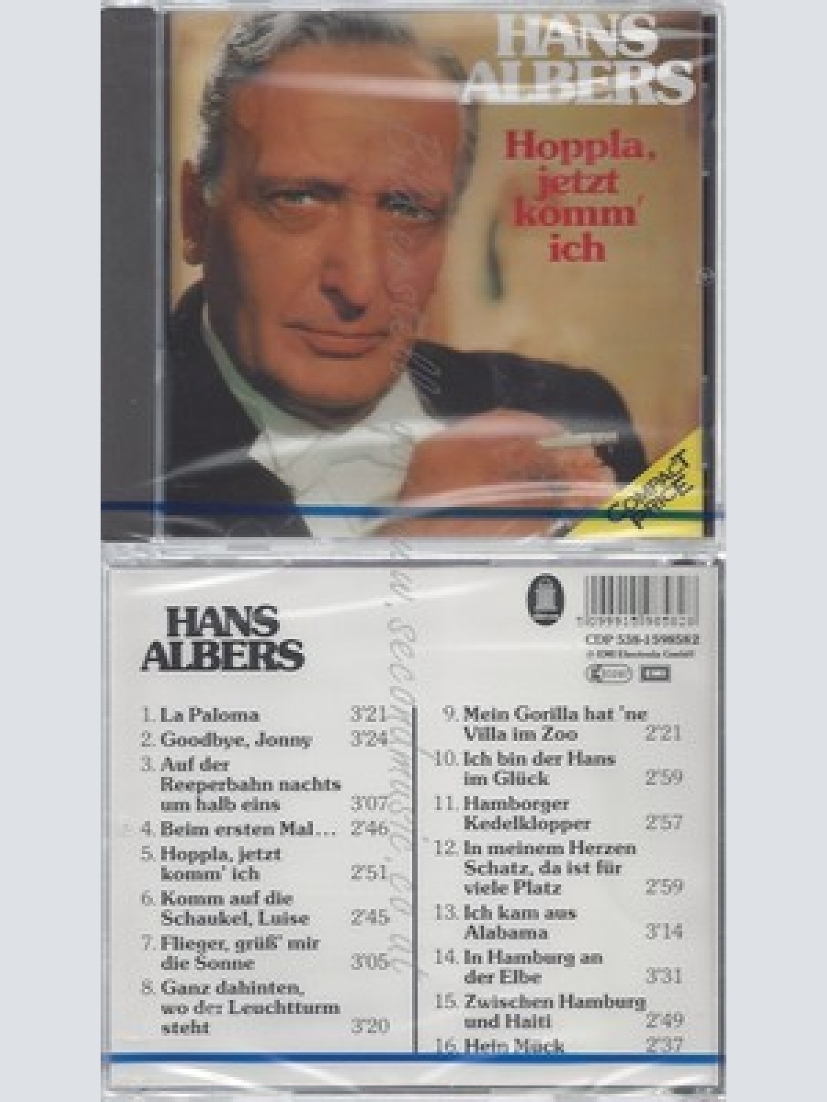 CD--NM-SEALED-HANS ALBERS -1987- -- HOPPLA,JETZT KOMM' ICH