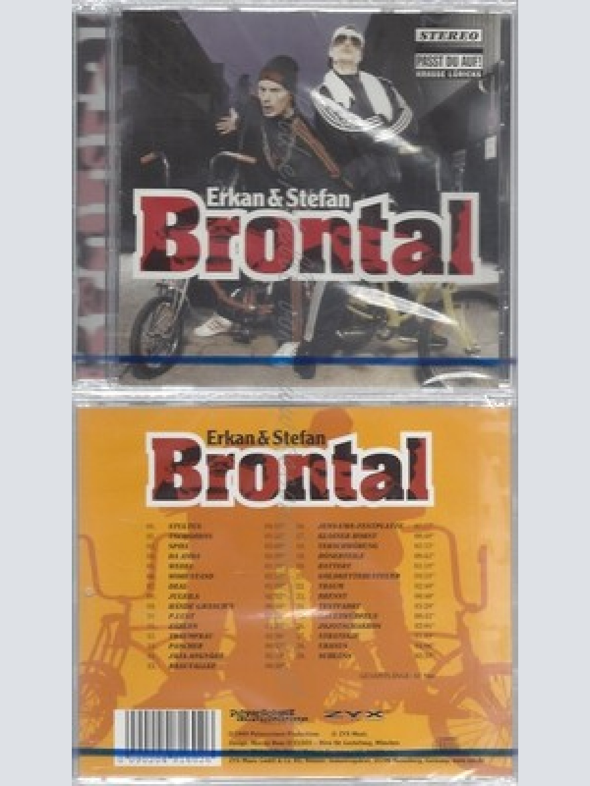 CD--NM-SEALED-ERKAN & STEFAN -1999- -- BRONTAL