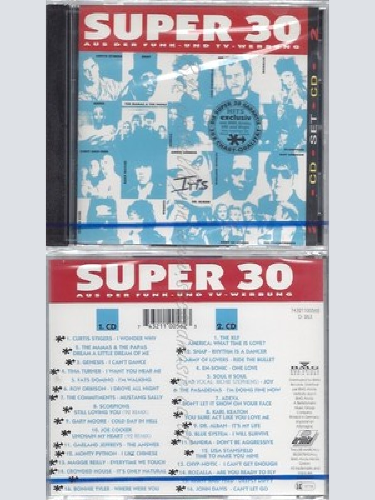 CD--NM-SEALED-CURTIS STIGERS, MAMAS & PAPAS, GENESIS UND SCORPIONS -- SUPER 30
