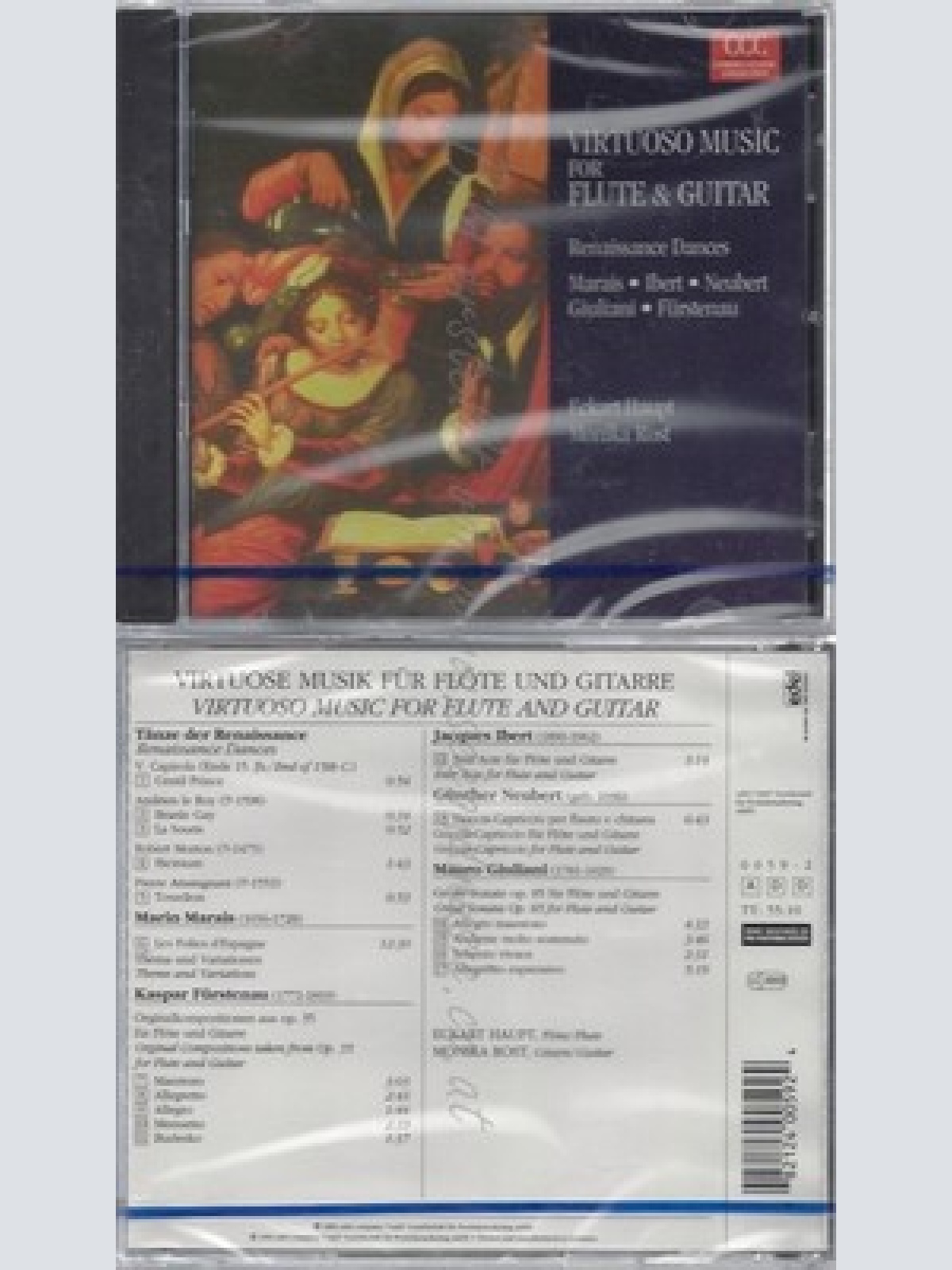 CD--NM-SEALED-ECKART HAUPT, MONIKA ROST, MARAIS -KOMPONIST- UND FÜRSTENAU -1994