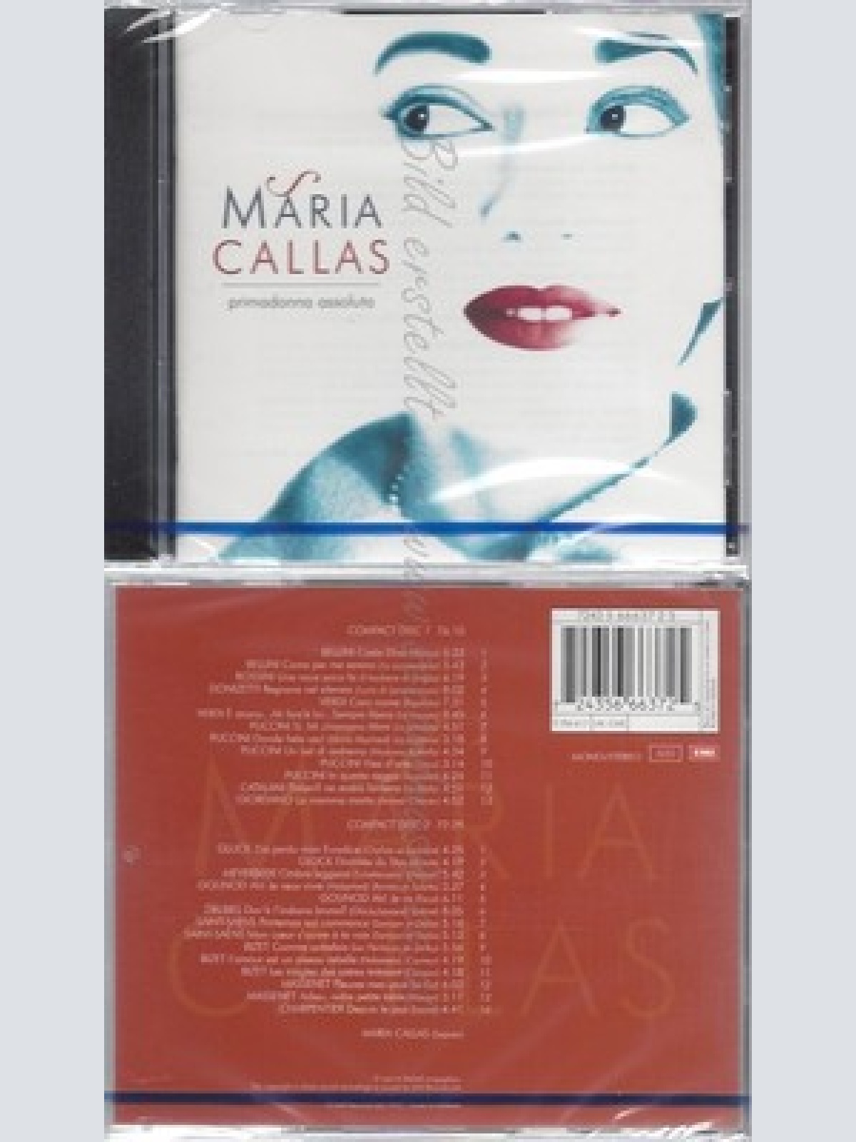 CD--NM-SEALED-MARIA CALLAS UND VARIOUS -KOMPONIST- -1997- - DOPPEL-CD -- PRIMAD