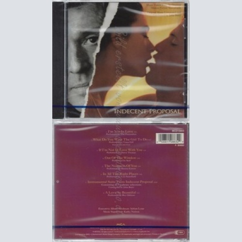 CD--NM-SEALED-INDECENT PROPOSA UND VARIOUS -1993- - SOUNDTRACK -- INDECENT PROP