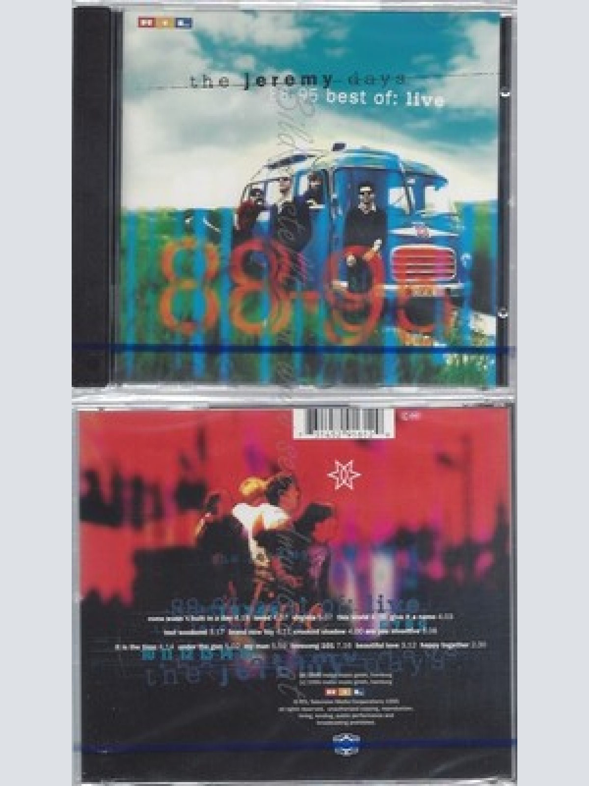 CD--NM-SEALED-JEREMY DAYS -1995- -- '88-'95 BEST OF: LIVE