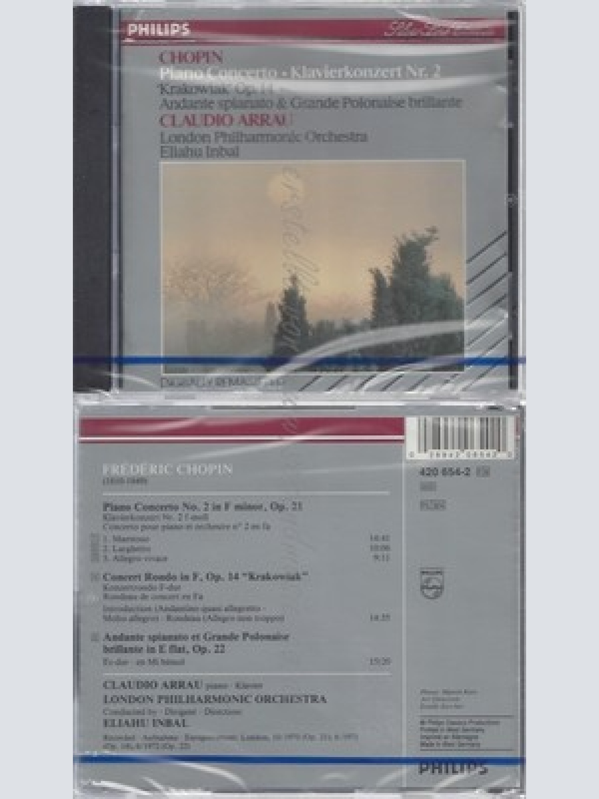 CD--NM-SEALED-KRAKOWIAK / CHOPIN, ARRAU, INBAL UND LPO -1990- - - -- PIANO