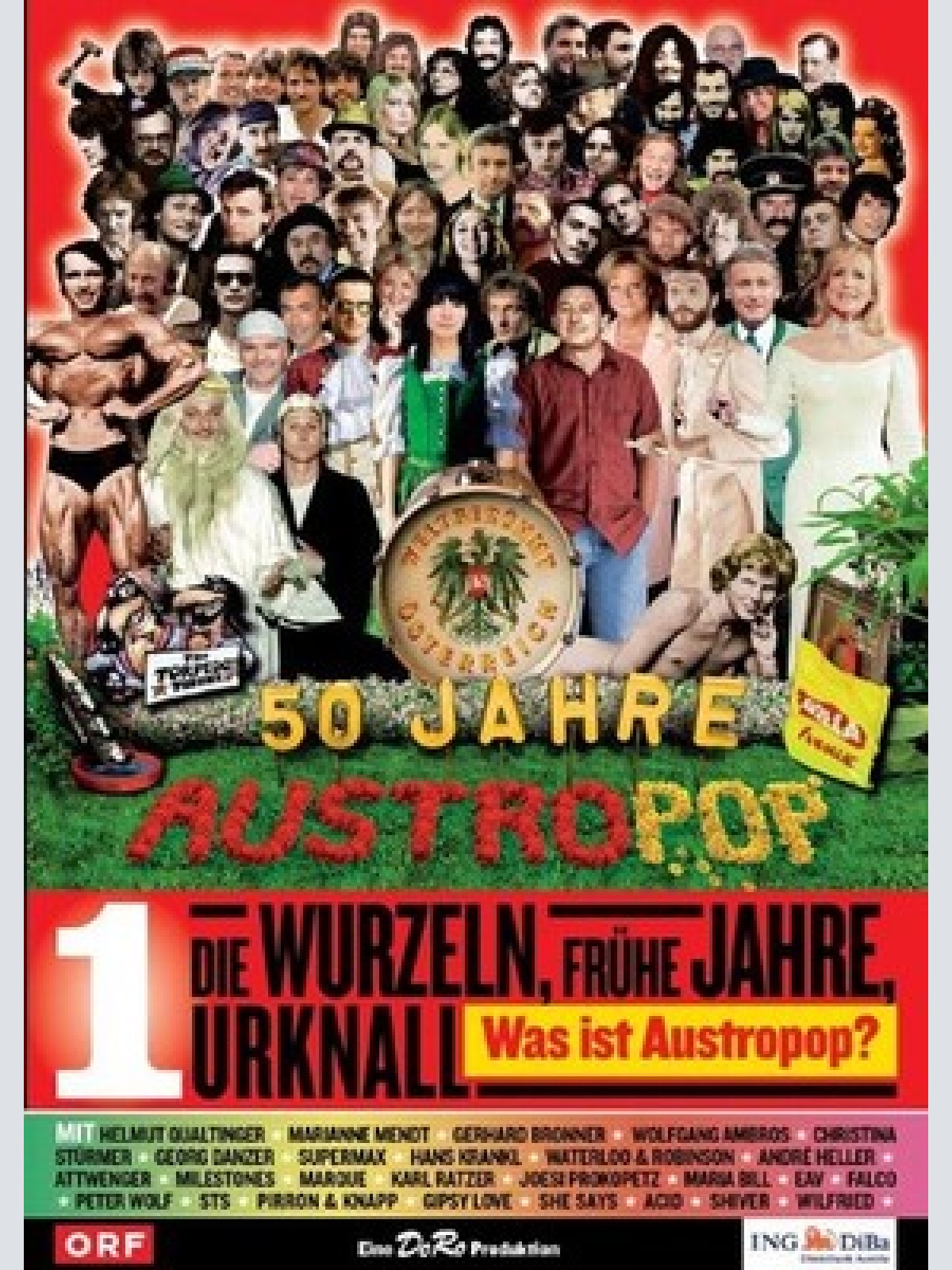 DVD-V, PAL Various - Weltberühmt In Österreich - 50 Jahre Austropop, Folge 1:...