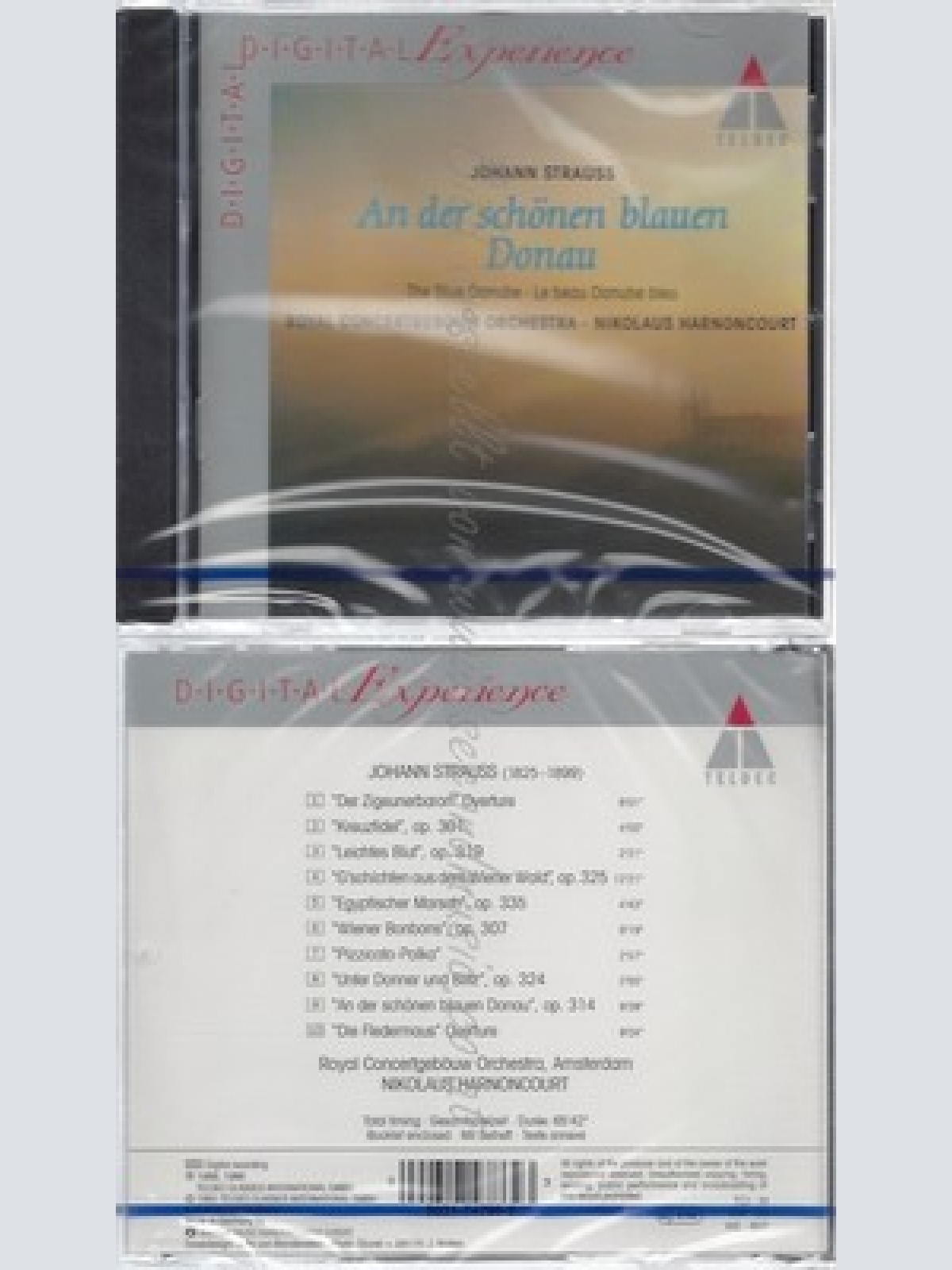CD--NM-SEALED-COA, HARNONCOURT UND JOHANN -SOHN- STRAUSS -KOMPONIST- -1991- --