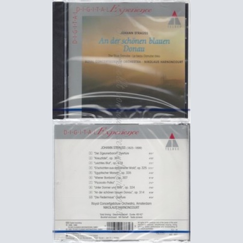 CD--NM-SEALED-COA, HARNONCOURT UND JOHANN -SOHN- STRAUSS -KOMPONIST- -1991- --