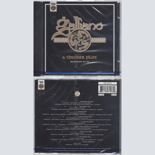CD--NM-SEALED-GALLIANO -1994- -- A THICKER PLOT