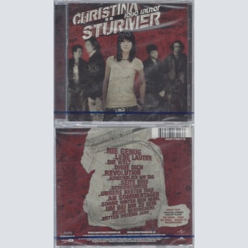 CD--NM-SEALED-CHRISTINA STÜRMER -2006- -- LEBE LAUTER