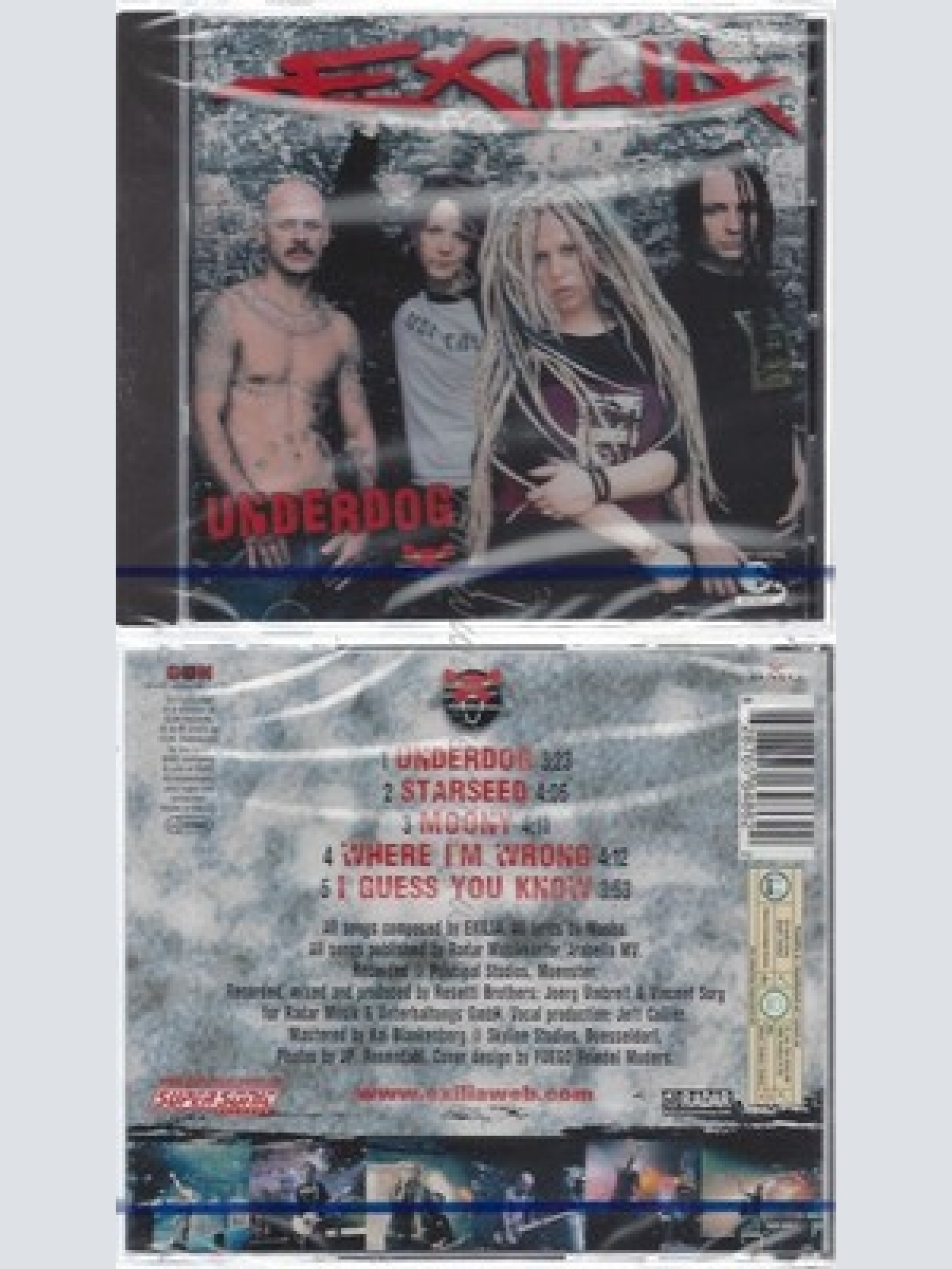 CD--NM-SEALED-EXILIA -2003- - SINGLE -- UNDERDOG