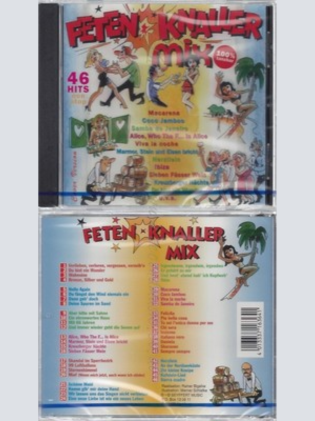 CD--NM-SEALED-COMEDY / HUMOR / KARNEVAL COMPILATION -2000- -- FETEN KNALLER MIX