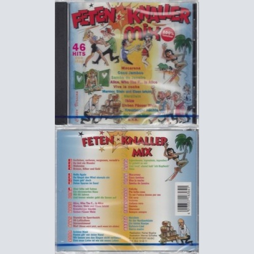 CD--NM-SEALED-COMEDY / HUMOR / KARNEVAL COMPILATION -2000- -- FETEN KNALLER MIX