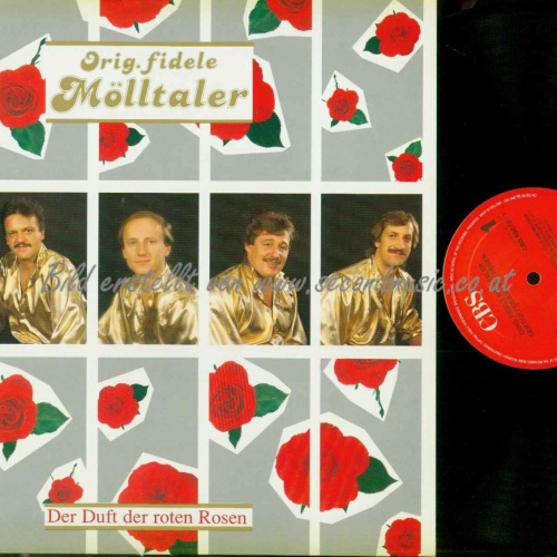 LP--Orig. Fidele Mölltaler – Der Duft Der Roten Rosen /  NM