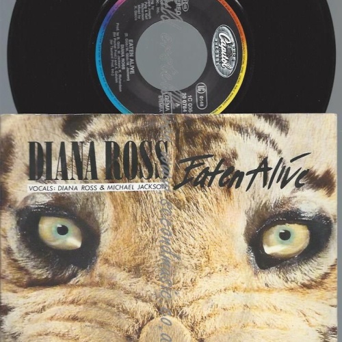 7"   Diana Ross  Eaten Alive