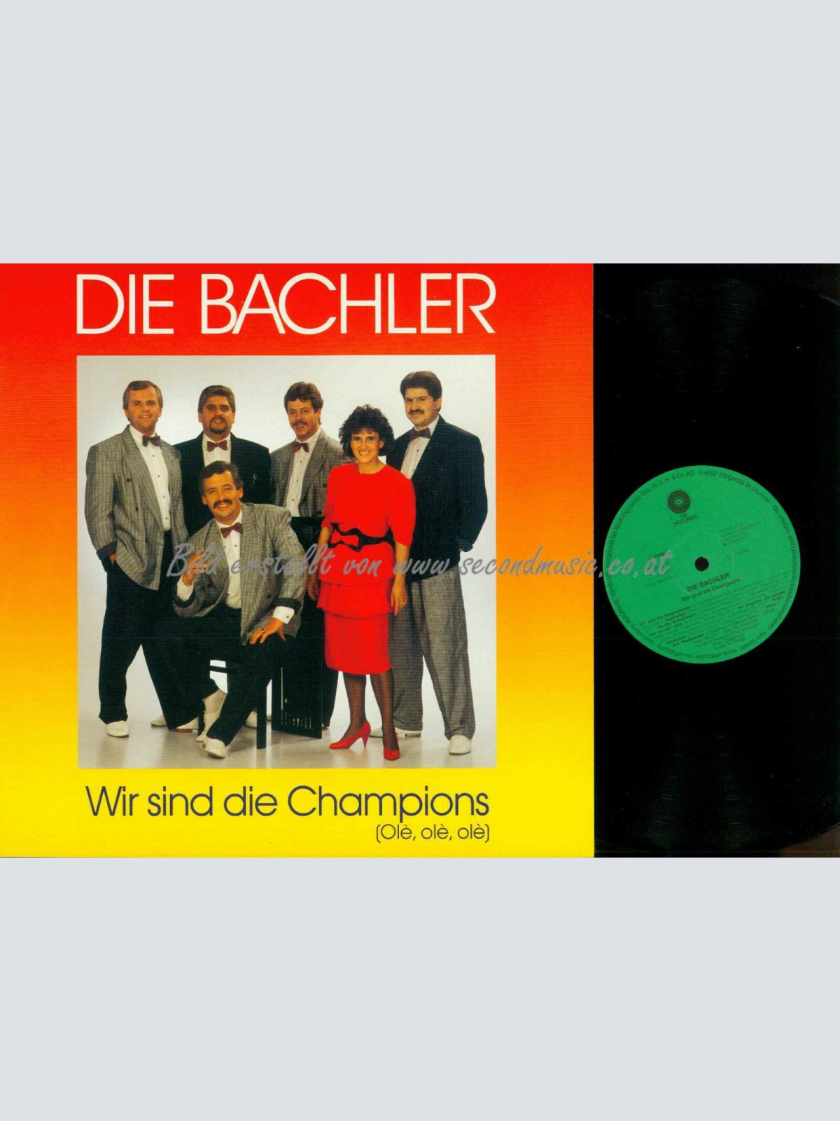 LP--Die Bachler – Wir Sind Die Champions/  NM