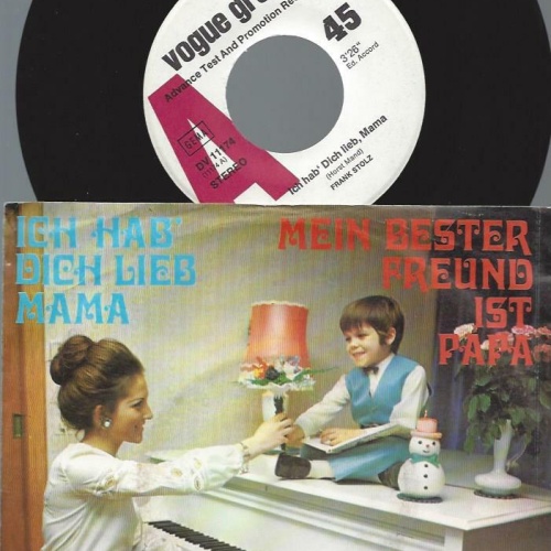 7"  Frank Stolz-- Ich hab dich lieg Mama --Promo