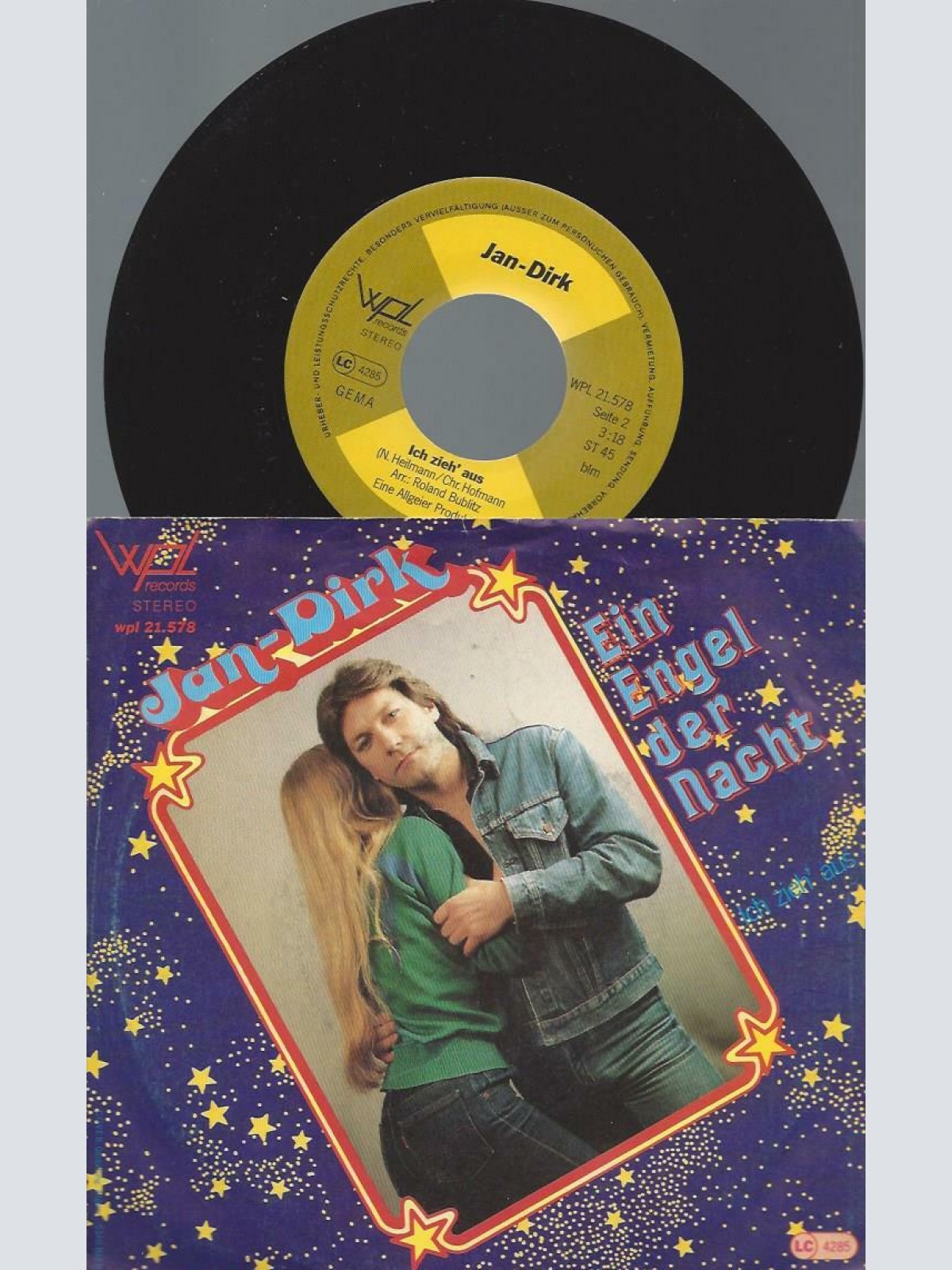 7" Jan-Dirk – Ein Engel Der Nacht