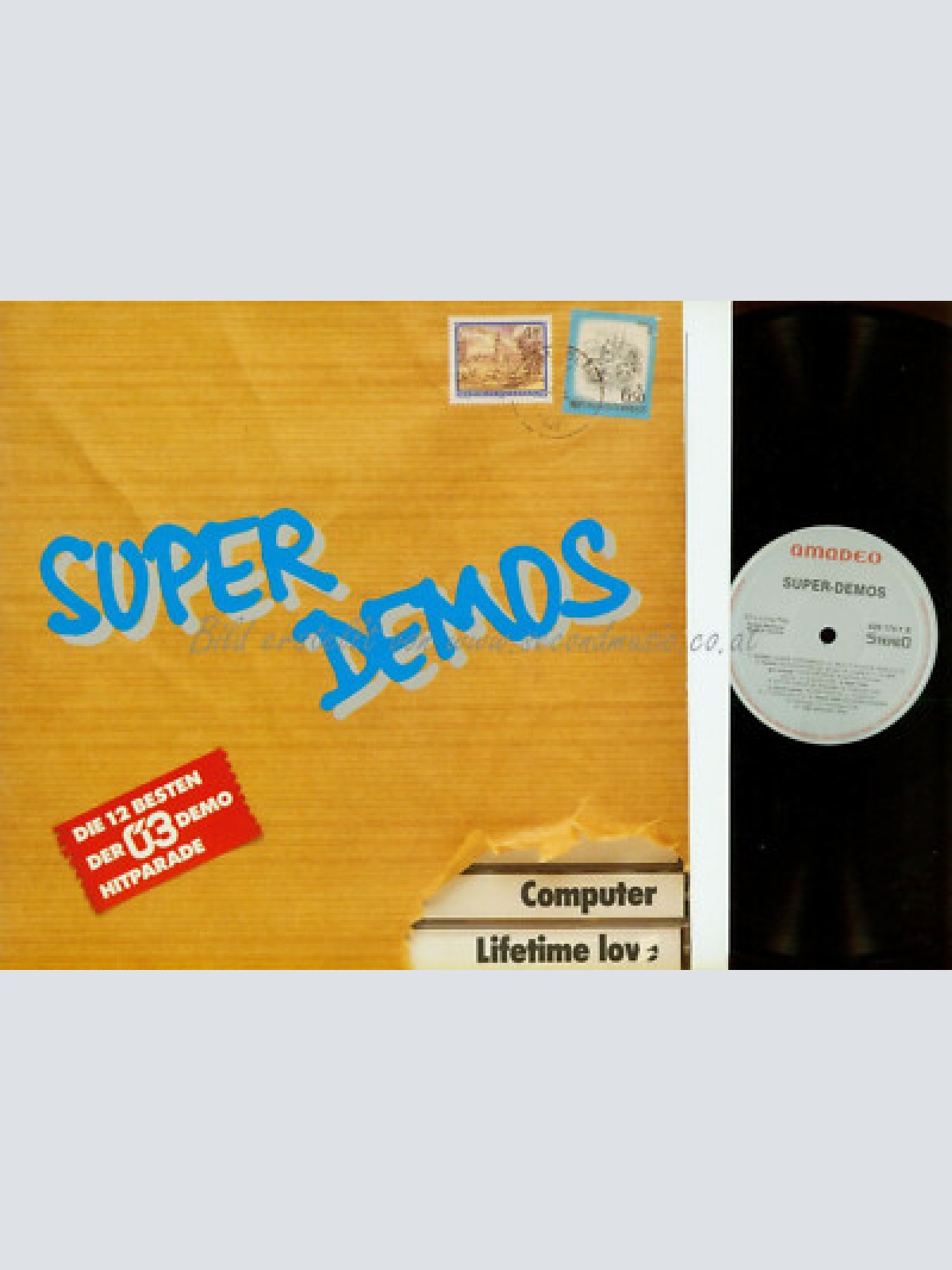 LP--SUPER DEMOS DIE 12 BESTEN DER Ö3 DEMO HITPARADE