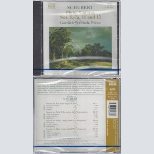 CD--NM-SEALED-GOTTLIEB WALLISCH UND FRANZ SCHUBERT -KOMPONIST- -2004- -- KLAVIE