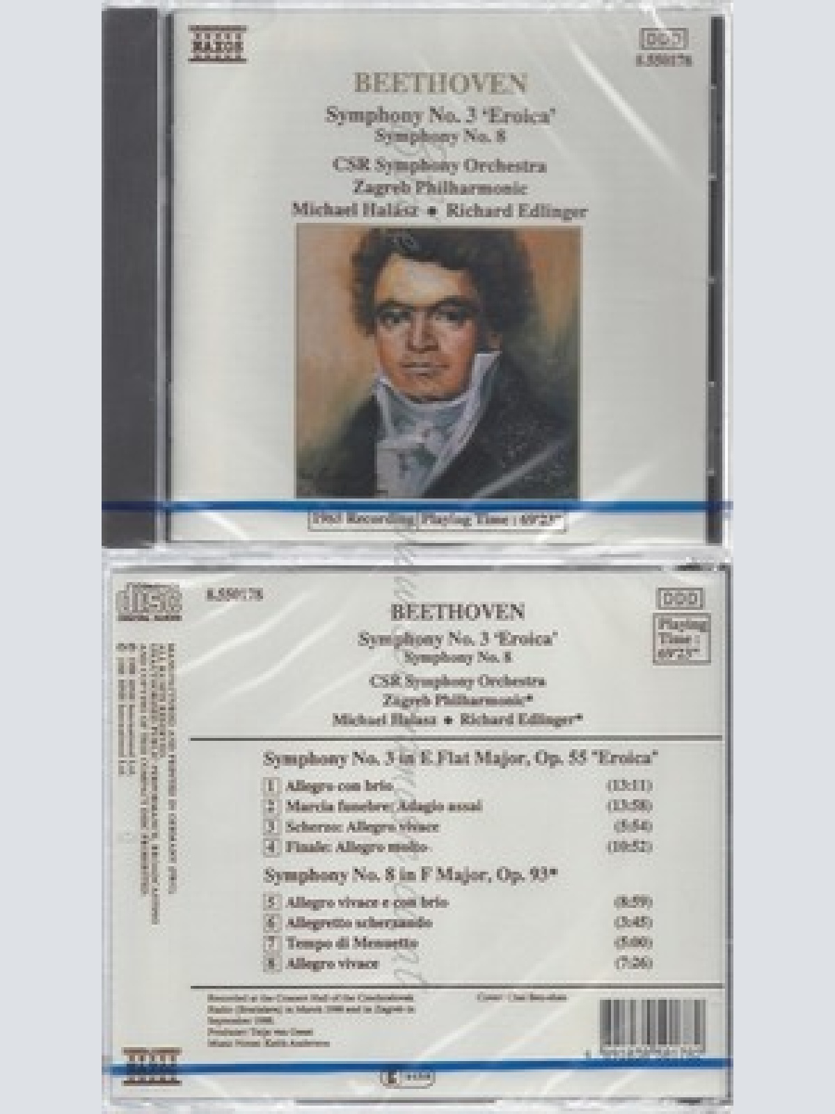 CD--NM-SEALED-HALASZ, EDLINGER, ZAGREB PO UND LUDWIG VAN BEETHOVEN -KOMPONIST-
