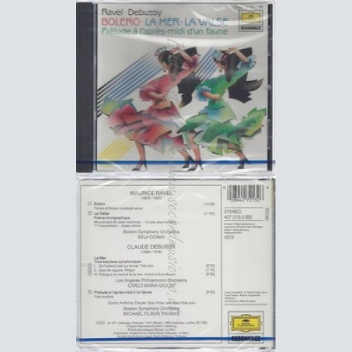 CD--NM-SEALED-LA MER UND APRES-MIDI / OZAWA, GIULINI, BSO UND LAPO -1989- -- BO