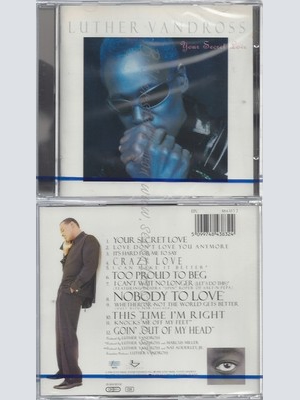 CD--NM-SEALED-LUTHER VANDROSS -1996- -- YOUR SECRET LOVE