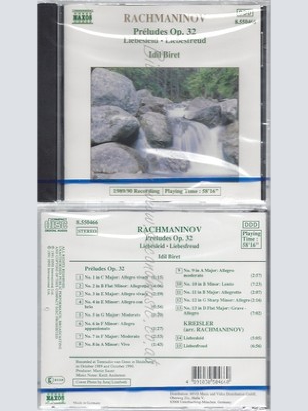 CD--NM-SEALED-IDIL BIRET UND SERGEJ RACHMANINOFF -KOMPONIST- -- -- RACHMANI