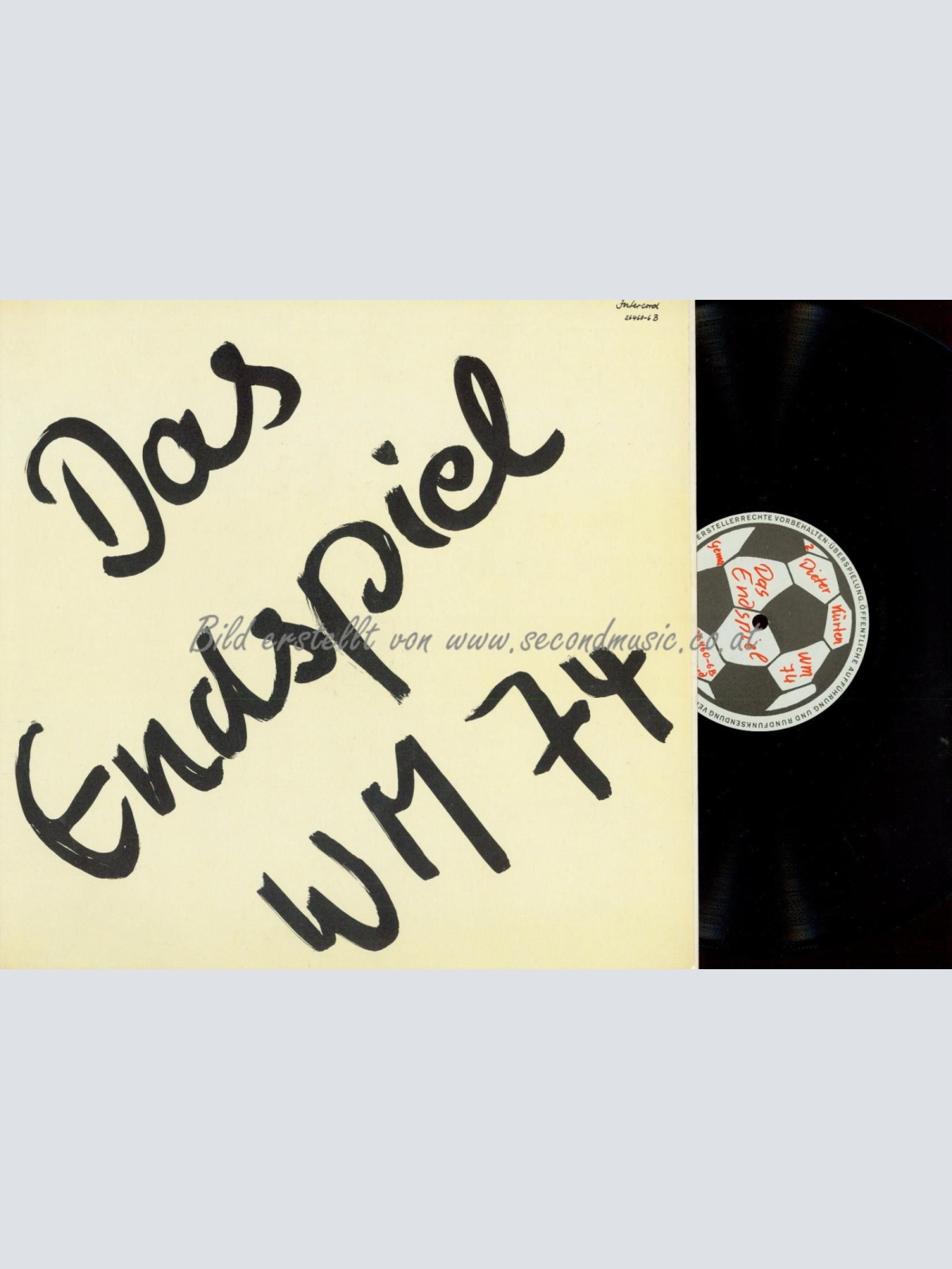 LP--WM 74 DAS ENDSPIEL //HOLLAND DEUTSCHLAND  // DIETER KÜRTEN