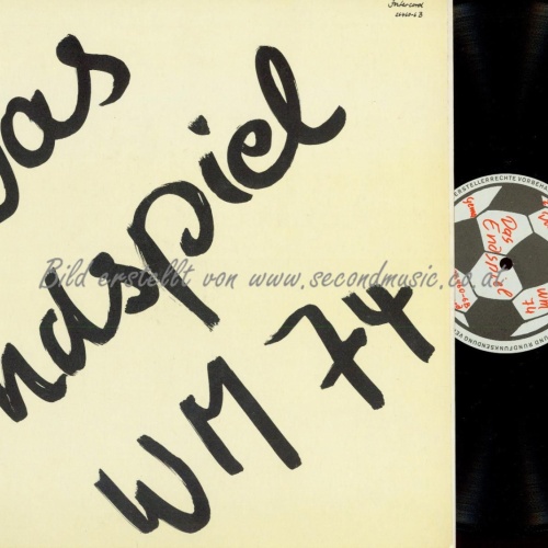 LP--WM 74 DAS ENDSPIEL //HOLLAND DEUTSCHLAND  // DIETER KÜRTEN