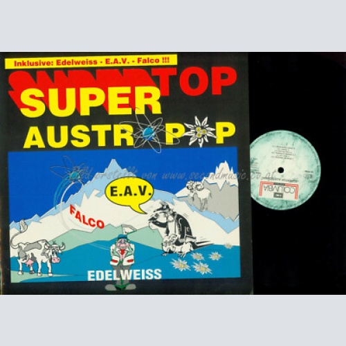 LP-SUPER TOP AUSTRO POP // DRAHDIWABERL // SUPERMAX --FALCO