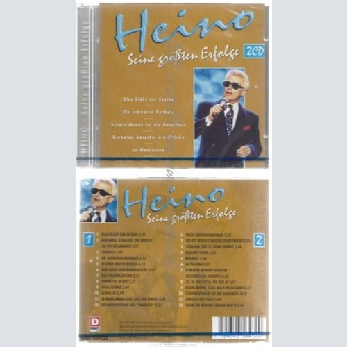 CD-NM-SEALED-HEINO -1999- - DOPPEL-CD -- HEINO - SEINE GRÖßTEN ERFOLGE