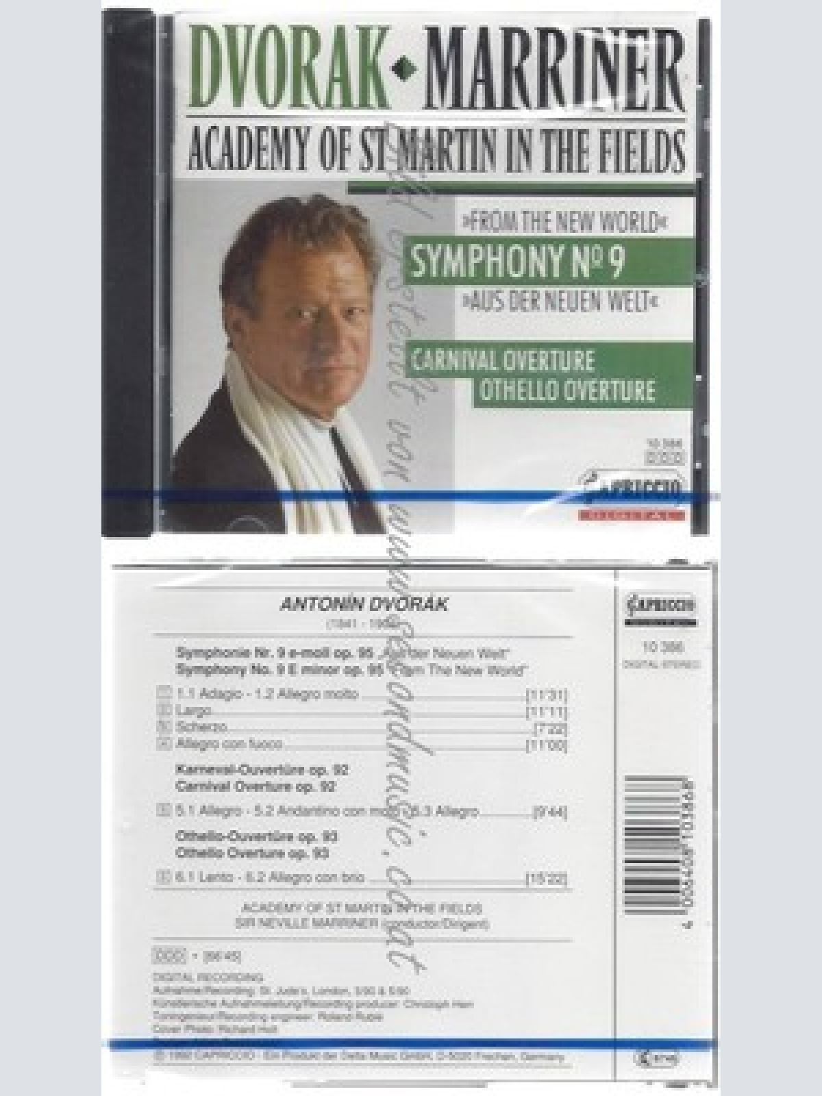 CD-NM-SEALED- N. MARRINER, AMF UND ANTON -ANTONIN- DVORAK -KOMPONIST- -1992- --