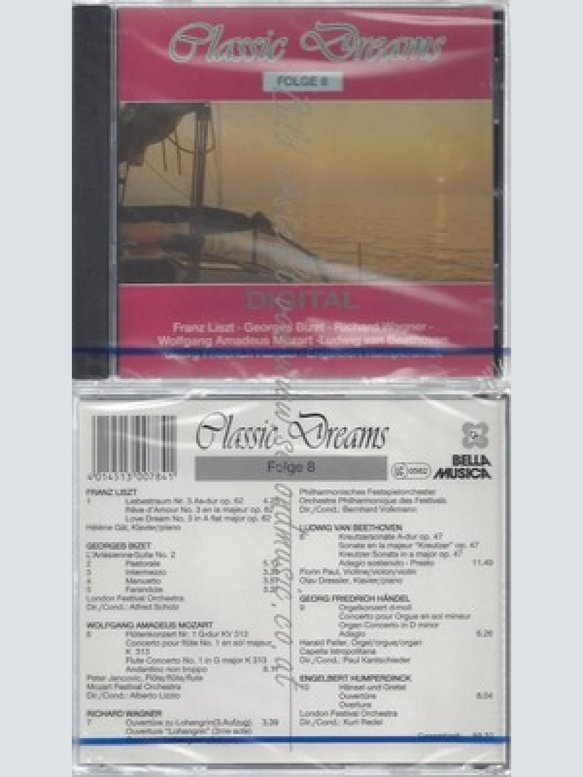 CD-NM-SEALED-GAL KLAV, PAUL VIOL UND FELLER ORGE -1993- -- CLASSIC DREAMS - FOLG