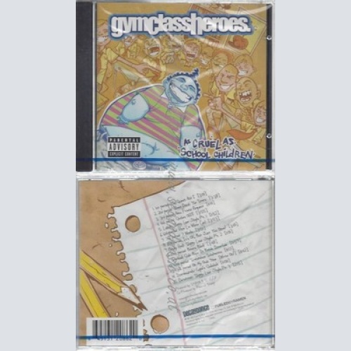 CD-NM-SEALED-GYM CLASS HEROES -2007- -- AS CRUEL AS SCHOOL CHILDREN