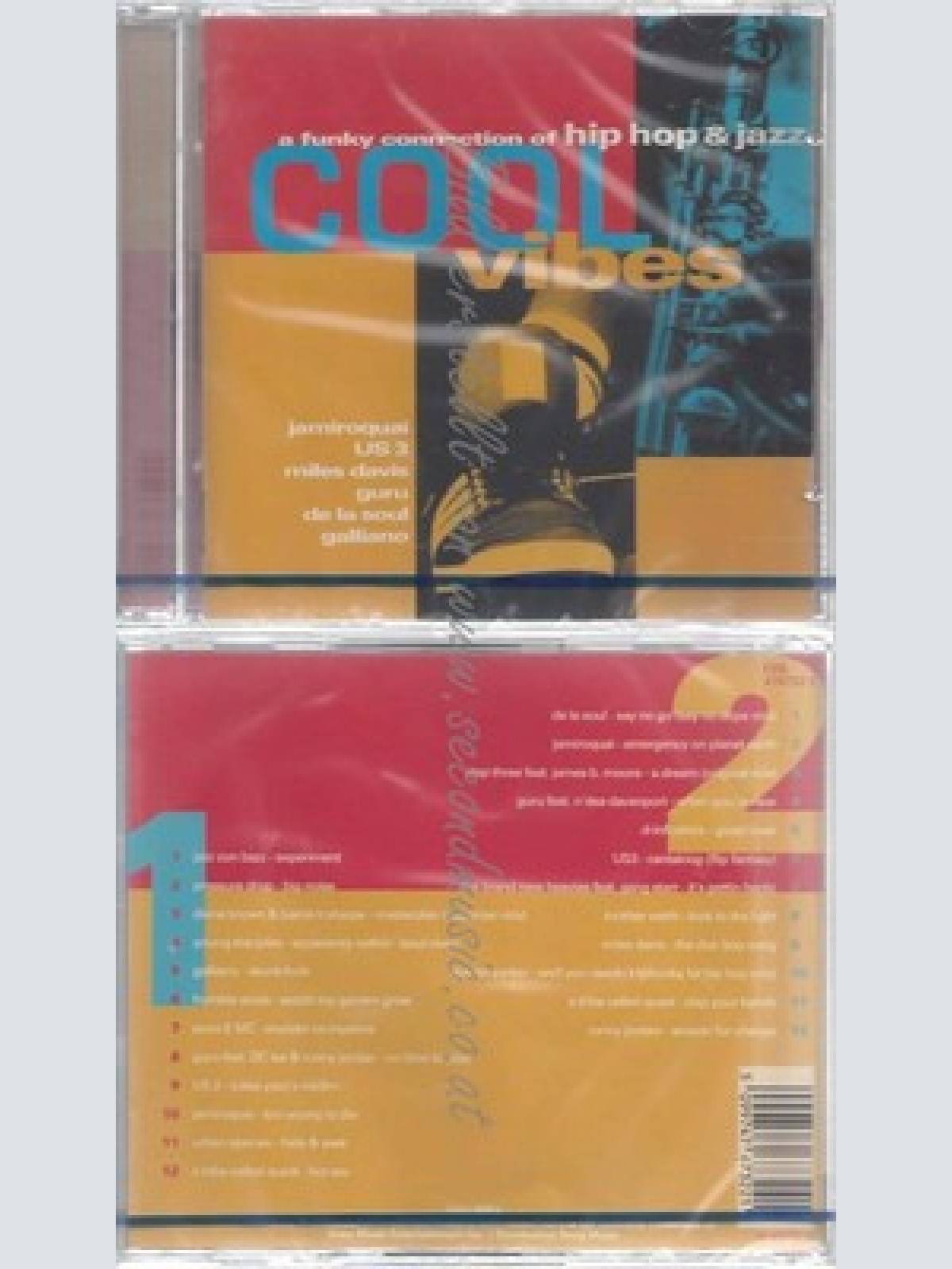 CD-NM-SEALED-VARIOUS -1994- - DOPPEL-CD -- COOL VIBES