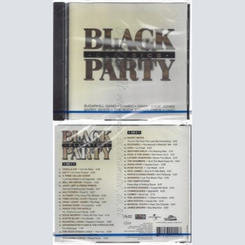 CD--NM-SEALED-VARIOUS -2000- - DOPPEL-CD -- BLACK CLASSICS PARTY