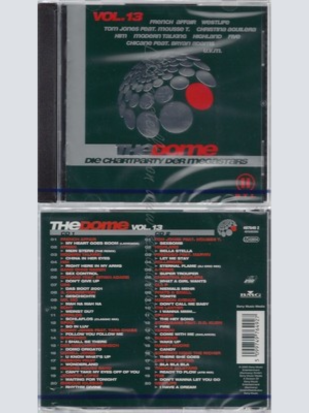 CD--NM-SEALED-VARIOUS -2000- - DOPPEL-CD -- THE DOME VOL. 13