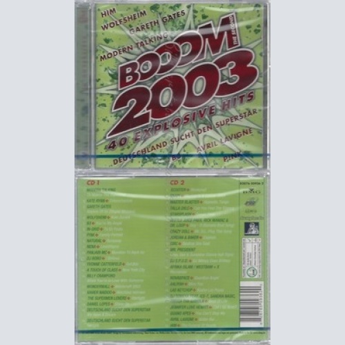 CD--NM-SEALED-VARIOUS -2003- - DOPPEL-CD -- BOOOM 2003-THE SECOND