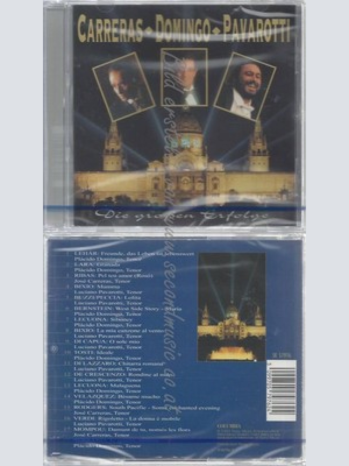CD-NM-SEALED-CARRERAS, DOMINGO, PAVAROTTI UND VARIOUS -KOMPONIST- -1993- -- DIE
