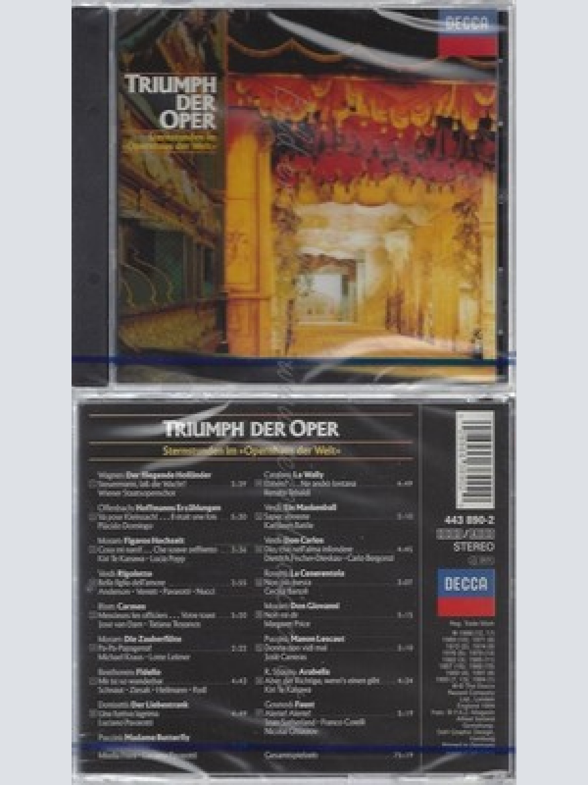CD--NM-SEALED-VARIOUS UND VARIOUS -KOMPONIST- -1994- -- TRIUMPH DER OPER-SAMPLE