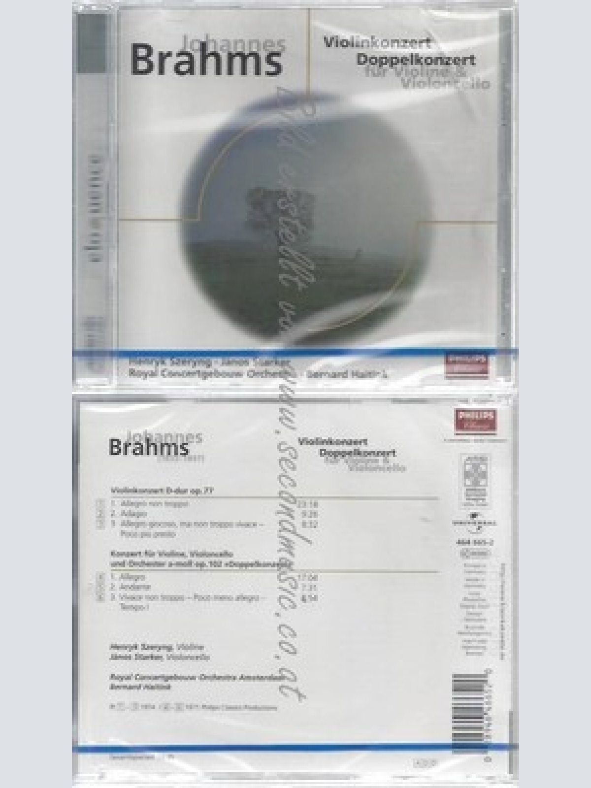 CD-NM-SEALED-DOPPELKONZERT / SZERYNG, STARKER, HAITINK UND CGO -2000- -- VIOL